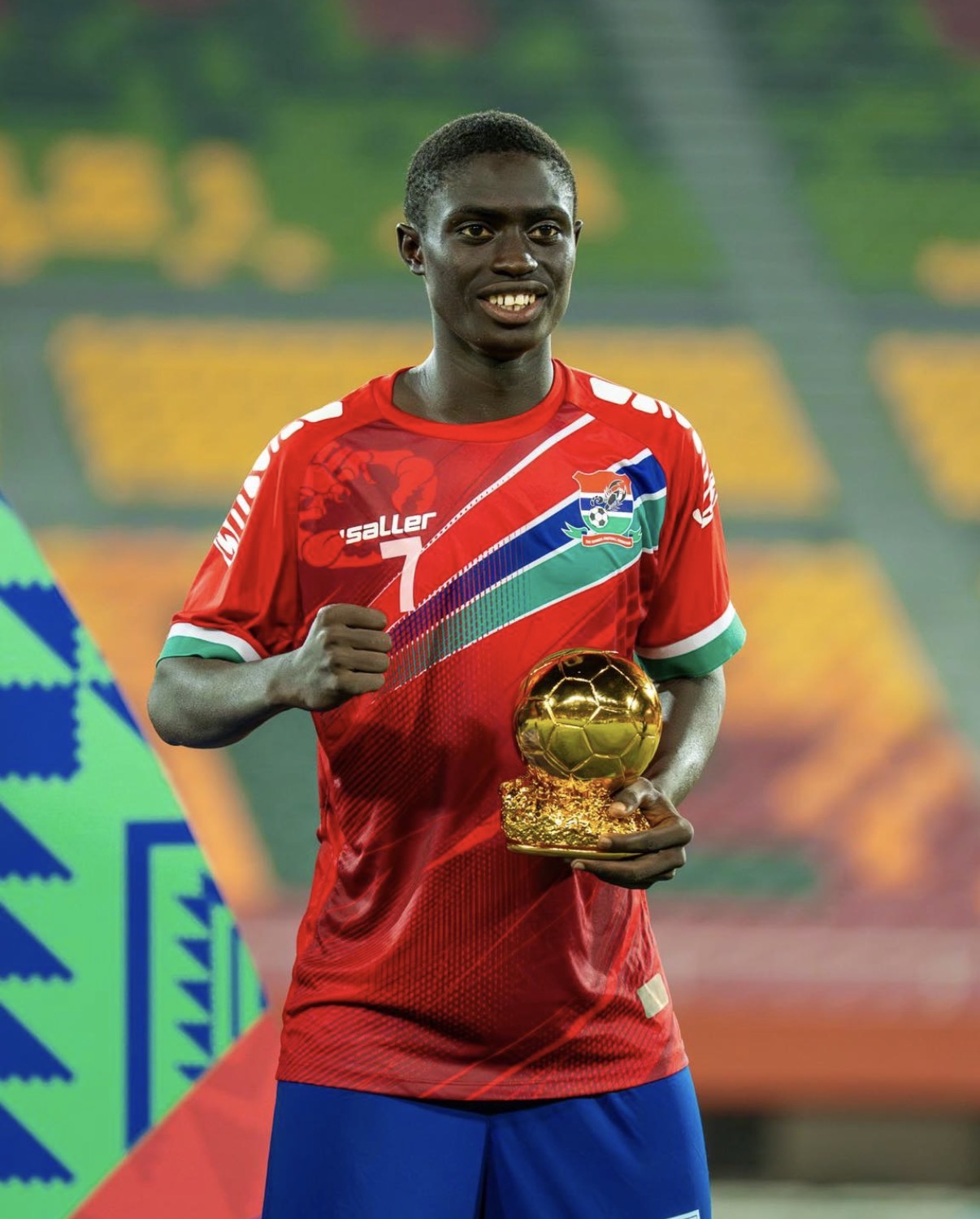 Omar Badjie zum besten Spieler der WAFU-A-U17-Meisterschaft gekürt Cover